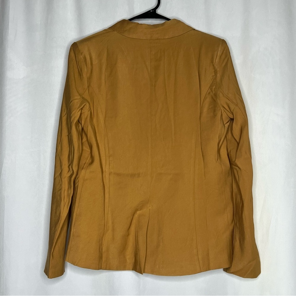 Miami Kenna Twill Blazer Women’s Size Medium Tan - Picture 10 of 12